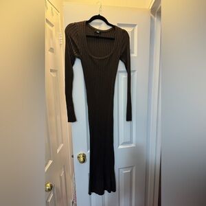 Beautiful chocolate brown sweater dress from Paige- Small fits like Medium